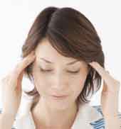頭痛の写真